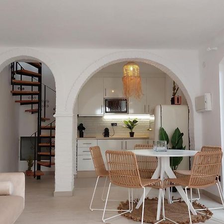 New Boho Home With Balcony, Private Garden And Communal Pool Nerja Bagian luar foto