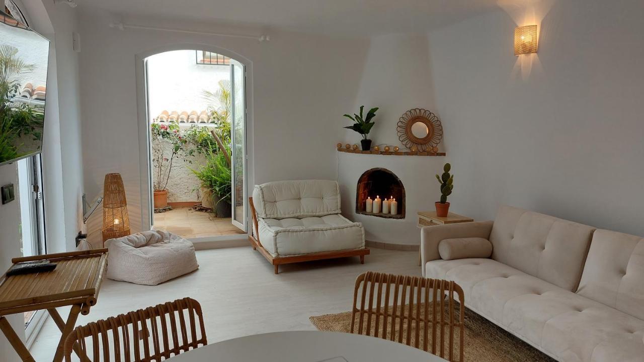 New Boho Home With Balcony, Private Garden And Communal Pool Nerja Bagian luar foto